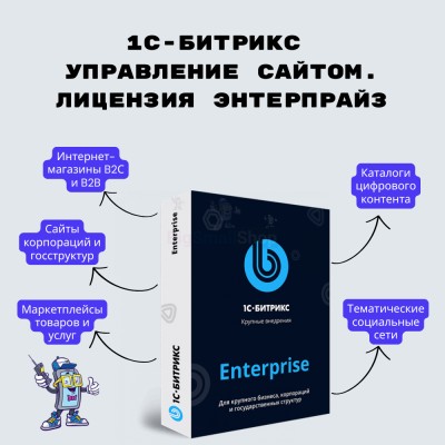 1С-Битрикс: Управление сайтом. Лицензия Энтерпрайз - купить в Балабаш-Баишево